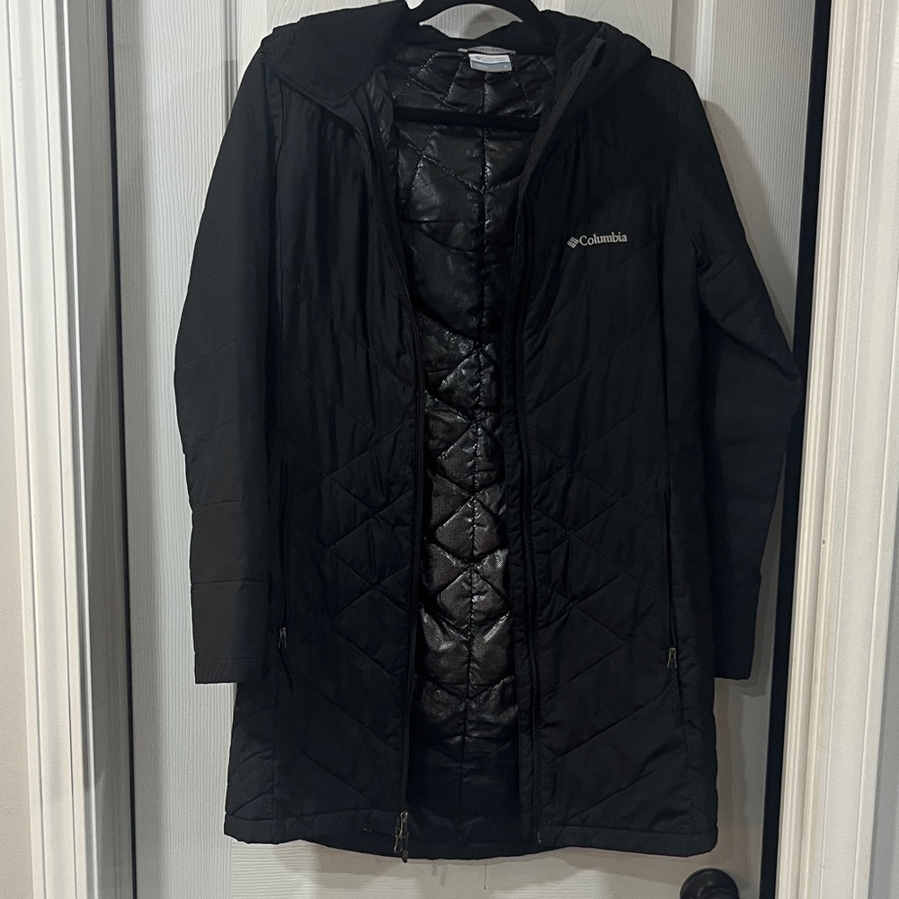 Columbia Women's Black Long Ski Jacket
